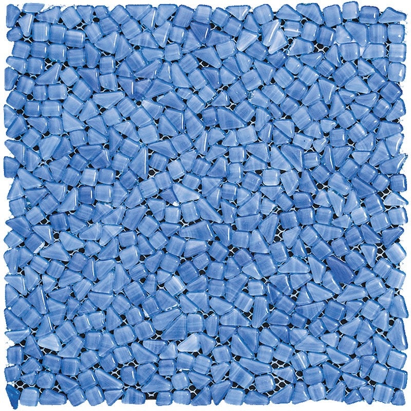 Gems Zircon Glass Mosaic - 11.8" X 11.8" - Glossy