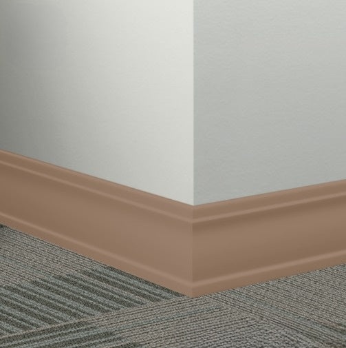 Johnsonite Rusty Nail Rubber Millwork Contoured Wall Base