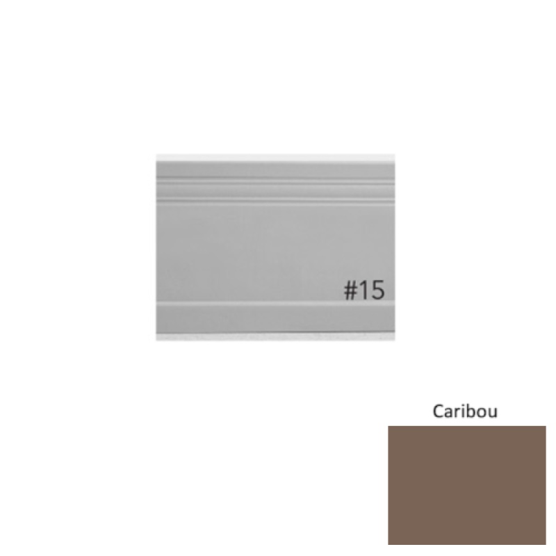 Pinnacle Plus #15 Impluse Caribou Rubber Coil Wall Base - 5 1/4" X 60 Ft