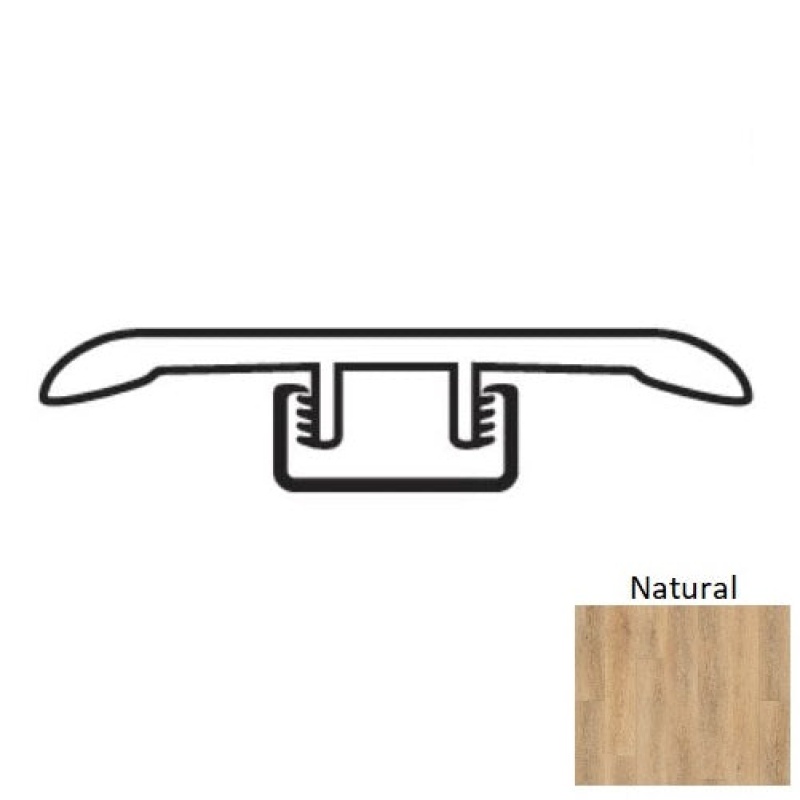 Natural Beauty Lux 7 Regal Manor Natural Luxury Vinyl / Moulding Trim - 1.71" X 94.48" T Molding - Urethane