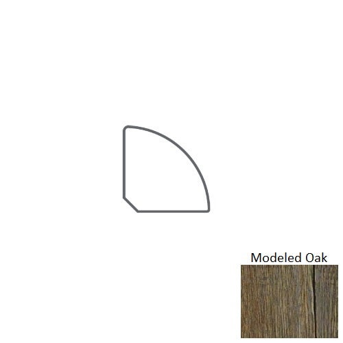 Modeled Oak Luxury Vinyl Quarter Round Trim
