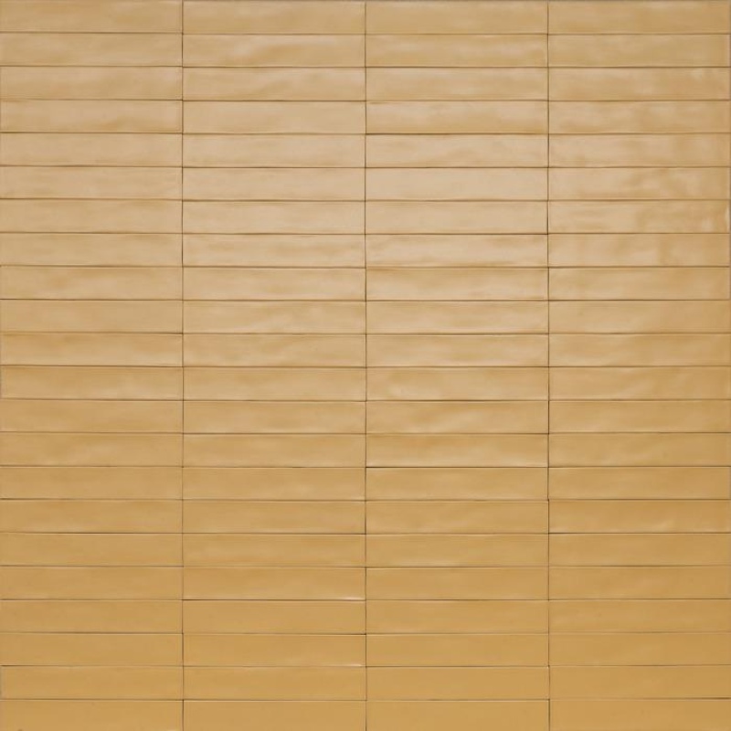 Wish Yellow Porcelain Tile - Semi Matte - 2" X 12"