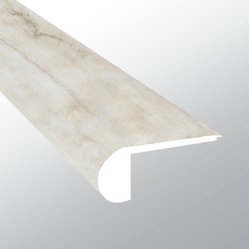 Xl Trecento Quarzo Taj Luxury Vinyl Moulding / Trim - 2.75" X 94" Flush Stair Nose - Low Gloss