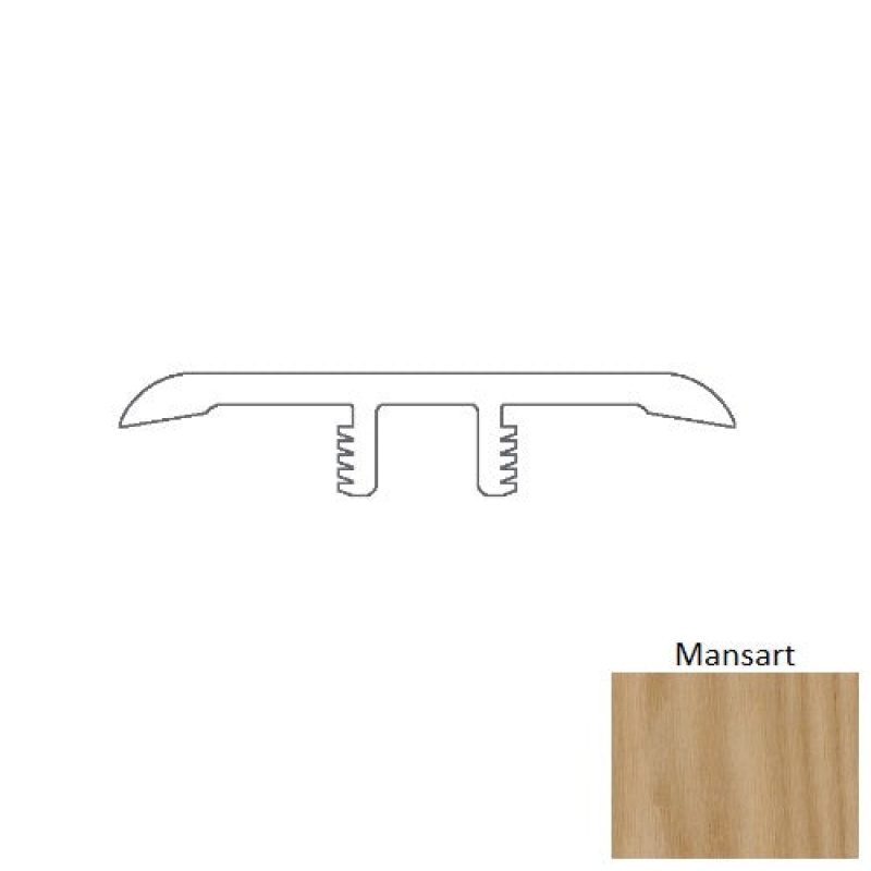 Paragon Hd Natural Bevel Mansart Luxury Vinyl T Molding