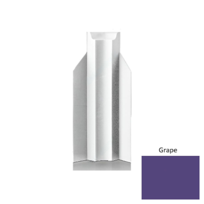 Pinnacle Grape Rubber Inside Corner Block