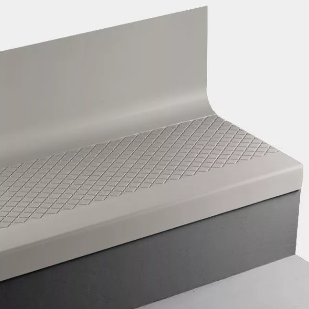 Johnsonite Grey Haze Diamond Rubber Angle Fit Stair Tread