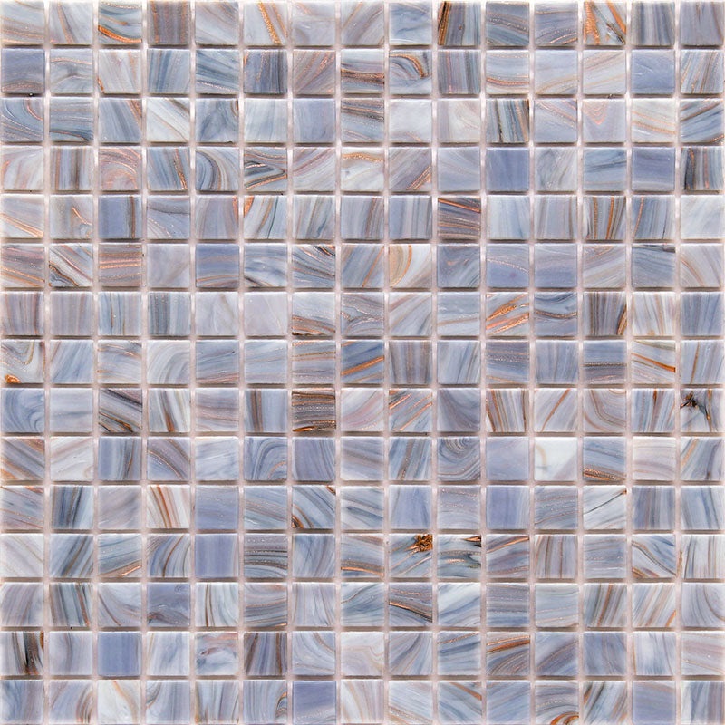 Alma Line Stella Ste356 Glass Mosaic - 0.8" X 0.8" - Glossy