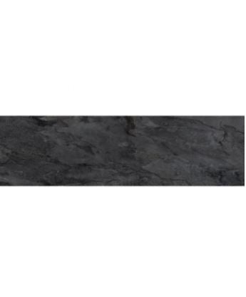Dolomiti 3D Black Porcelain Bullnose Trim