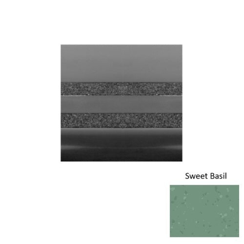 Roppe Sweet Basil Heavy Duty Rubber Stair Tread