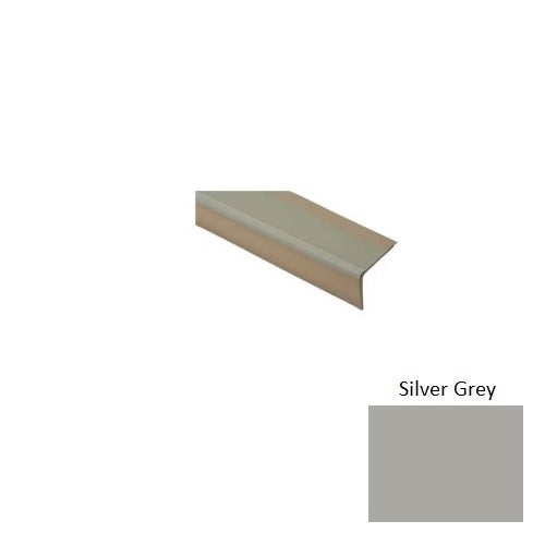 Johnsonite Silver Grey Photoluminescent Vinyl Stair Nosing