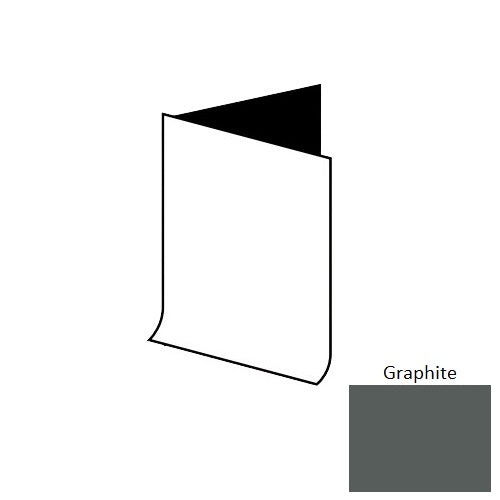 Graphite Vinyl Moulding Trim Cove Base Outside Corner