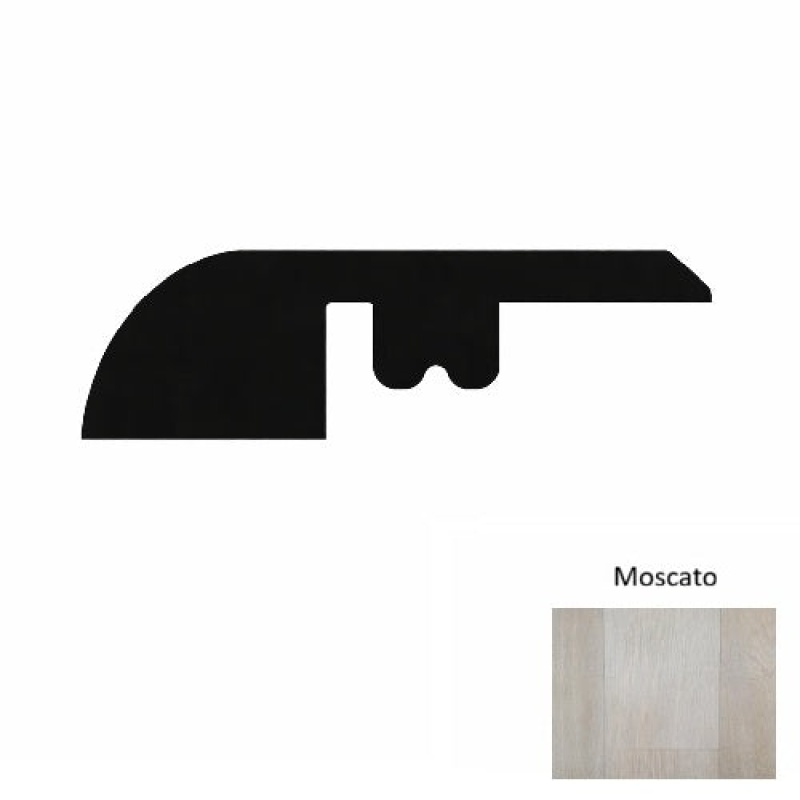 1400 Series Moscato Luxury Vinyl Moulding / Trim - 94" Reducer - Embossed