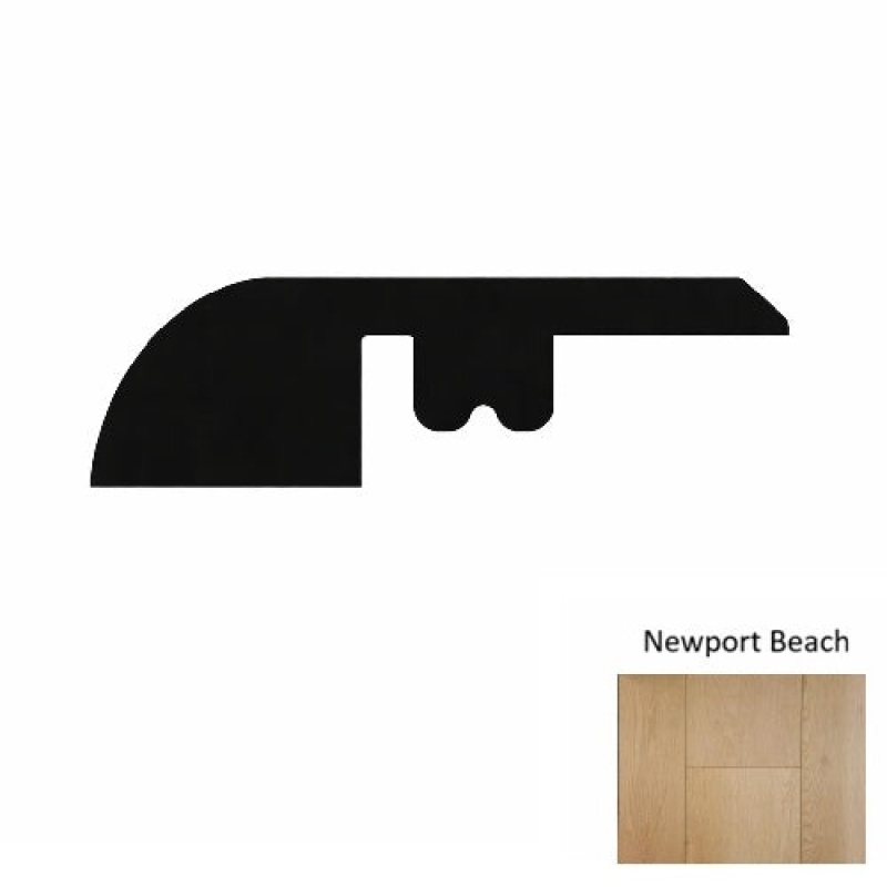Paradise Newport Beach Laminate Wood Moulding / Trim - 94" Reducer - Wire Brushed