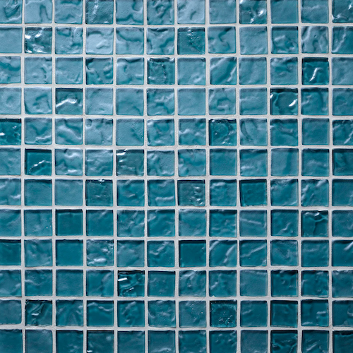 Lava Liquid Rock Glass Mosaic - 1" x 1" Straight Set
