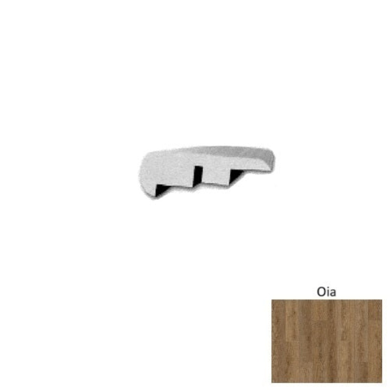 Odyssey Oia Luxury Vinyl Moulding / Trim - 94" Overlap Stair Nose - Urethane Ceramic Bead