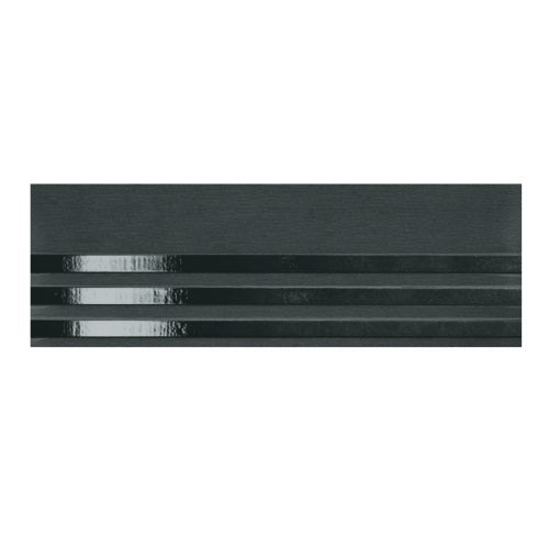 Apothesis Stare Night Groove Porcelain Tile - Mixed - 10" X 30"