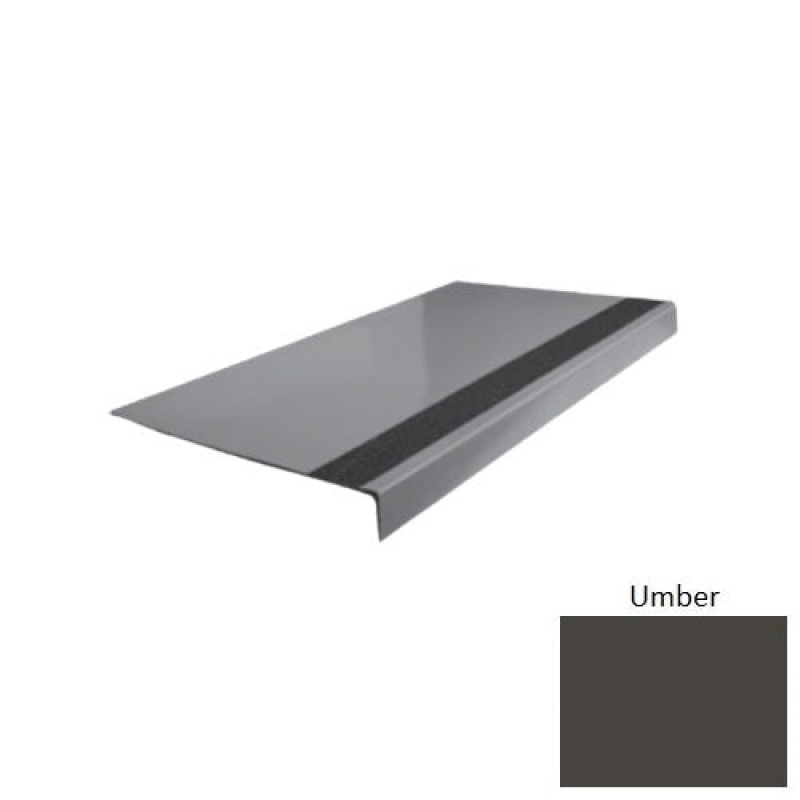 Flextones Umber Type 170 Stair Tread Smooth