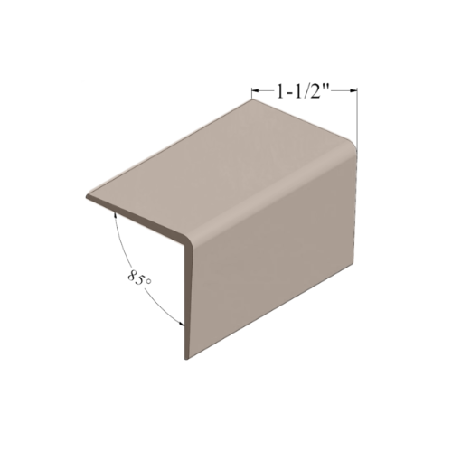 Johnsonite Sandalwood Corner Wall Guard
