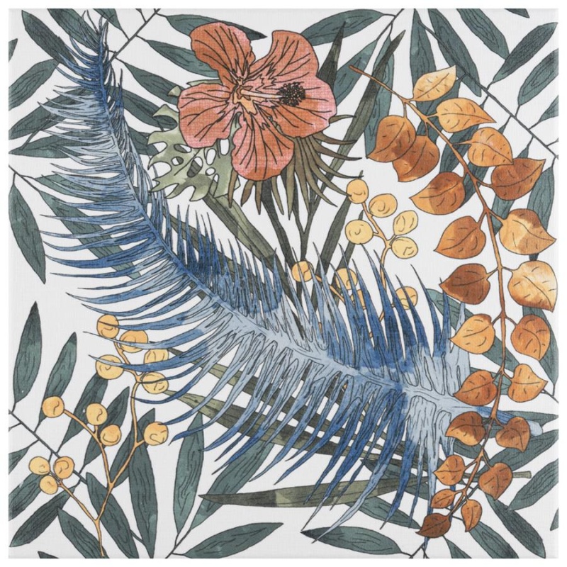 Tahiri Garden Porcelain Tile - Matte - 9 3/4" X 9 3/4"