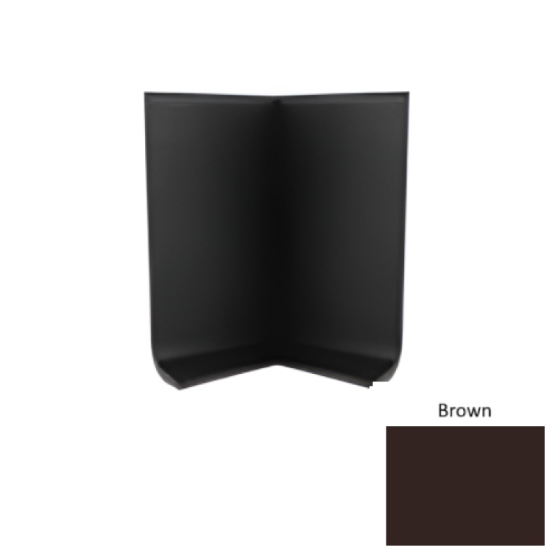 Brown Vinyl Moulding / Trim Inside Corner