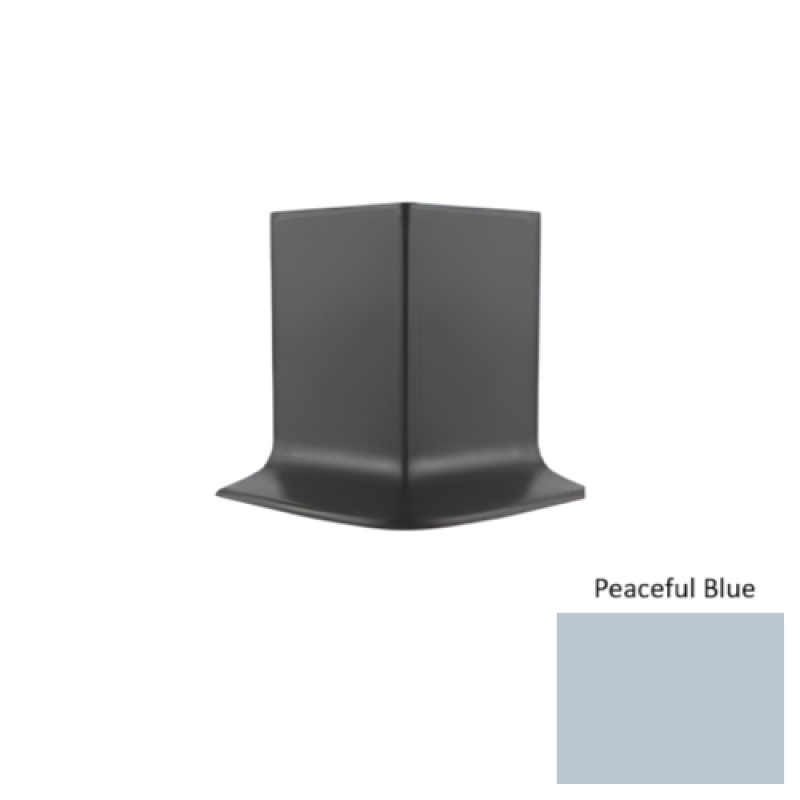 Pinnacle Peaceful Blue Rubber Long Toe Outside Corner - 4"
