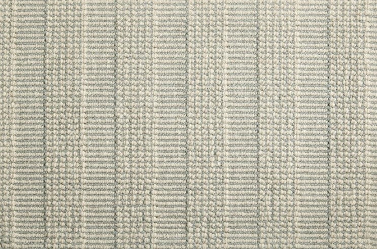 Antrim Shazia Stripe Winter Mint Wool Carpet - Pattern