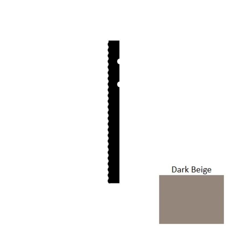 Base Sculptures Dark Beige Echo Sec Rubber Wall Base