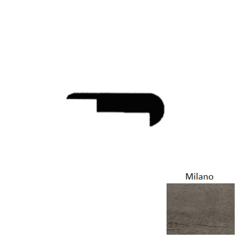 European Lite Milano (Lite) 94" Overlap Stair Nose - Matte