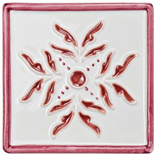 Novecento Evoli Burdeos Taco Ceramic Tile - Glossy - 5 1/8" X 5 1/8"