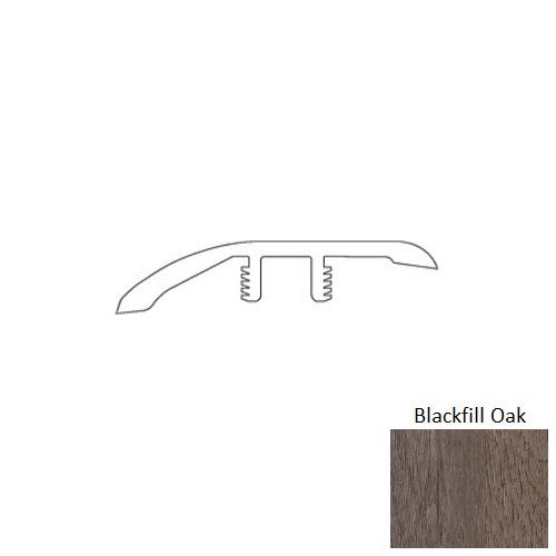 Blackfill Oak Luxury Vinyl Moulding / Trim Reducer