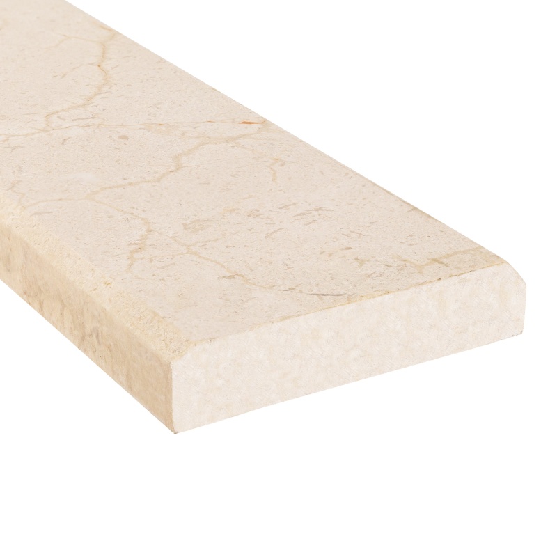 Crema Marfil Marble Threshold - 4" x 36" Double Bevel - Honed