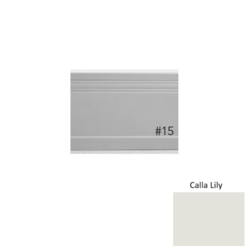 Pinnacle Plus #95 Invent Calla Lily Rubber Coil Wall Base - 5 1/2" X 60 Ft