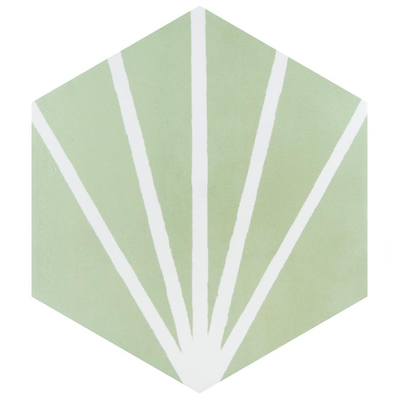 Horizon Dusk Verde Ceramic Tile