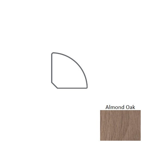 Almond Oak Luxury Vinyl Quarter-Round Moulding / Trim