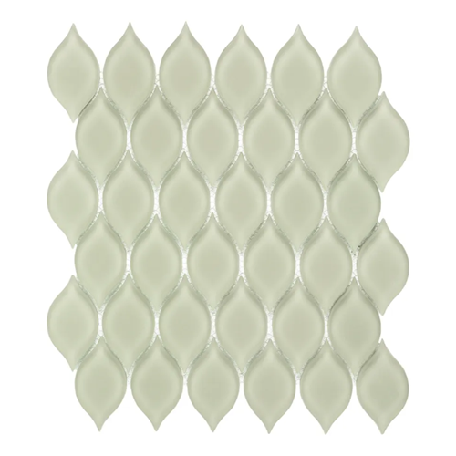 Reef Glass Aloe Glass Mosaic - Shoal - Matte