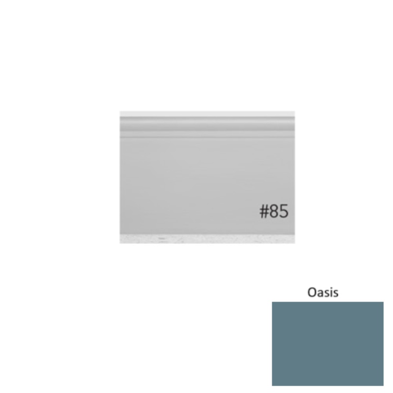 Pinnacle Plus #85 Fashion Oasis Rubber Coil Wall Base – 4 1/4" x 60 Ft