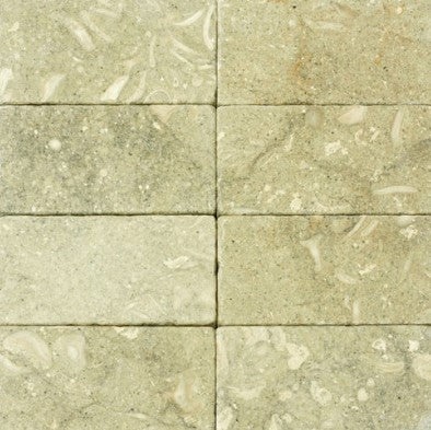 Sea Grass Limestone Tile - Tumbled