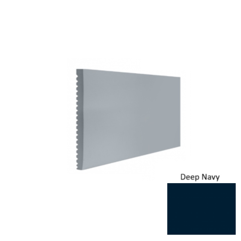 Contours #60 Candid Deep Navy Rubber Profiled Wall Base