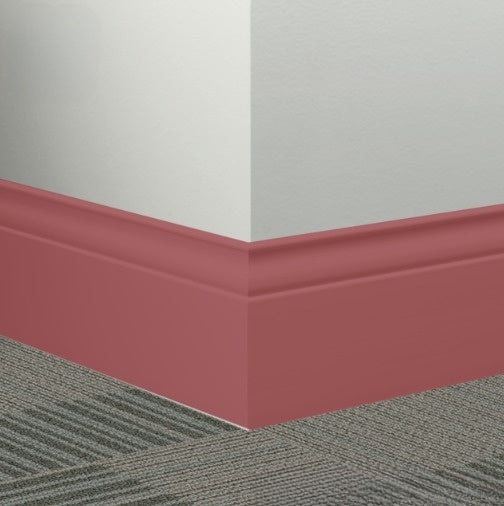 Johnsonite Flame Rubber Millwork Contoured Wall Base