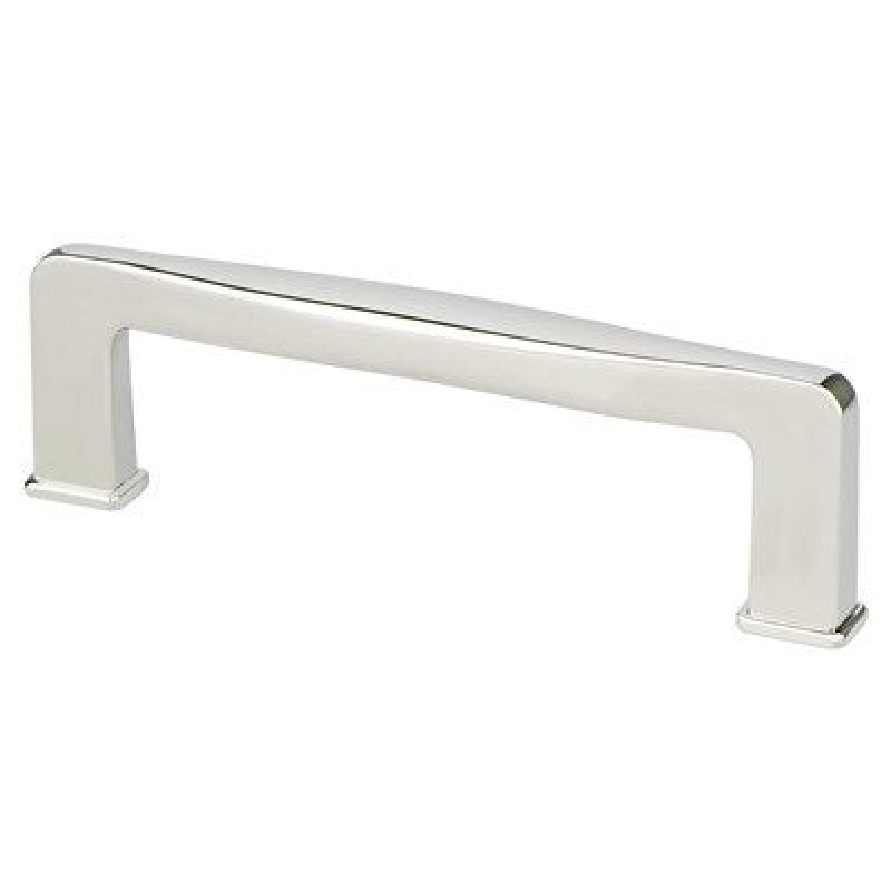 Berenson Subtle Surge Zinc Edge Pull - Polished Nickel