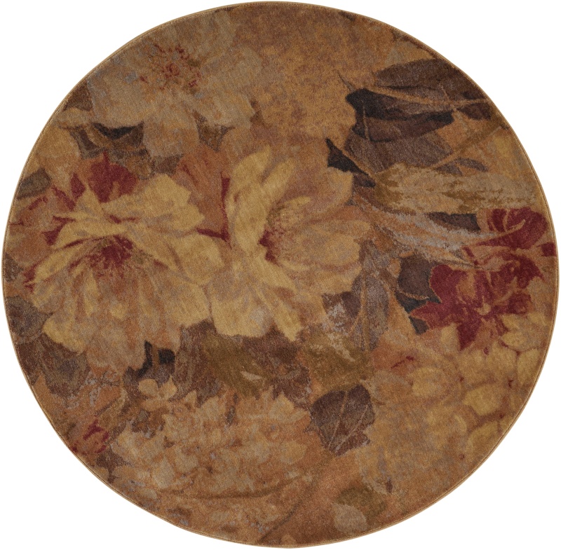 Somerset St83 Multicolor Round Area Rug
