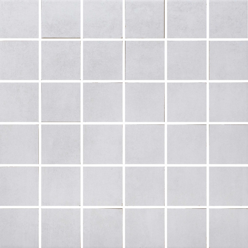 Iron Glacier Porcelain Mosaic - 2" X 2" - Matte