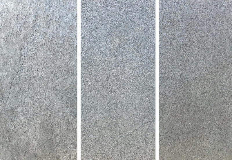 Silver Shine Slate Thin Veneer - Natural Cleft Face