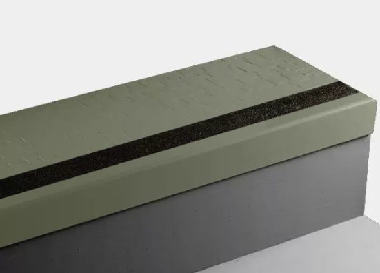 Johnsonite Gecko Cubis Rubber Stair Tread Trim