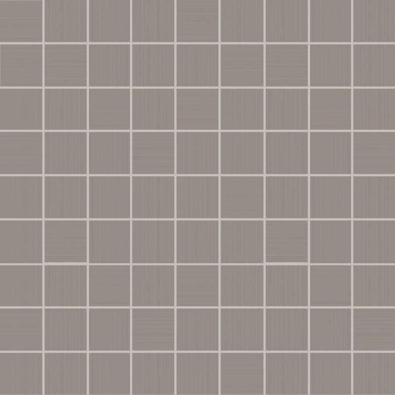 Neostile 2.0 Ash Porcelain Mosaic - 1.5" X 1.5" - Matte
