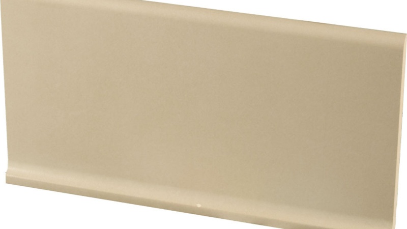 Metro Plus Country Beige Porcelain Wall Trim - 6" X 12" Cove Base - Matte