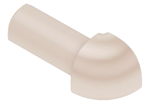 Rondec 90 Degree Outside Corner Plastic PVC Tile Edging Trim - Bahama