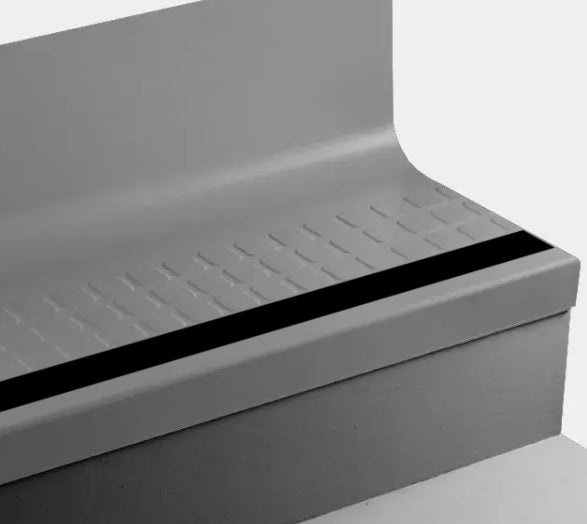 Johnsonite Vaporize Raised Square Rubber Moulding / Trim