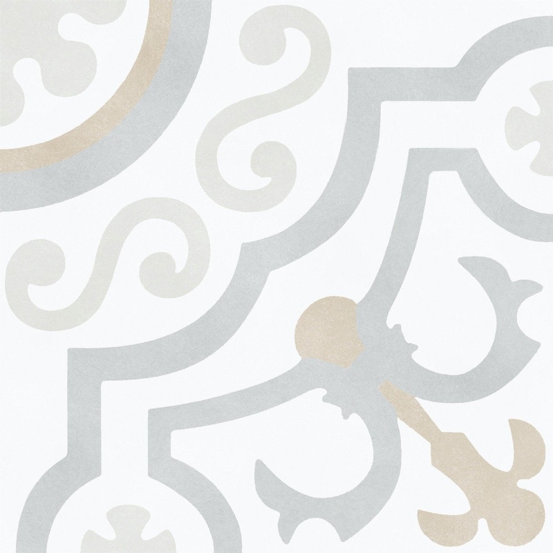 Valencia Deco Kali Chic Pattern Porcelain Tile - Matte - 6" X 6"