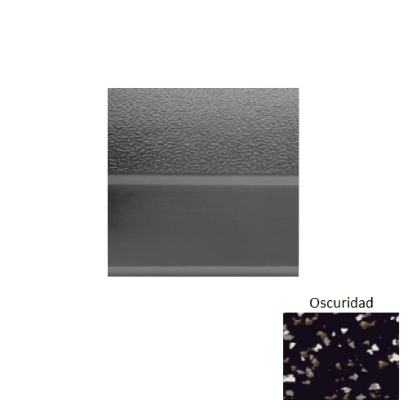 Renew Fiesta 93 Oscuridad Rubber (Sq) Stair Tread - Textured